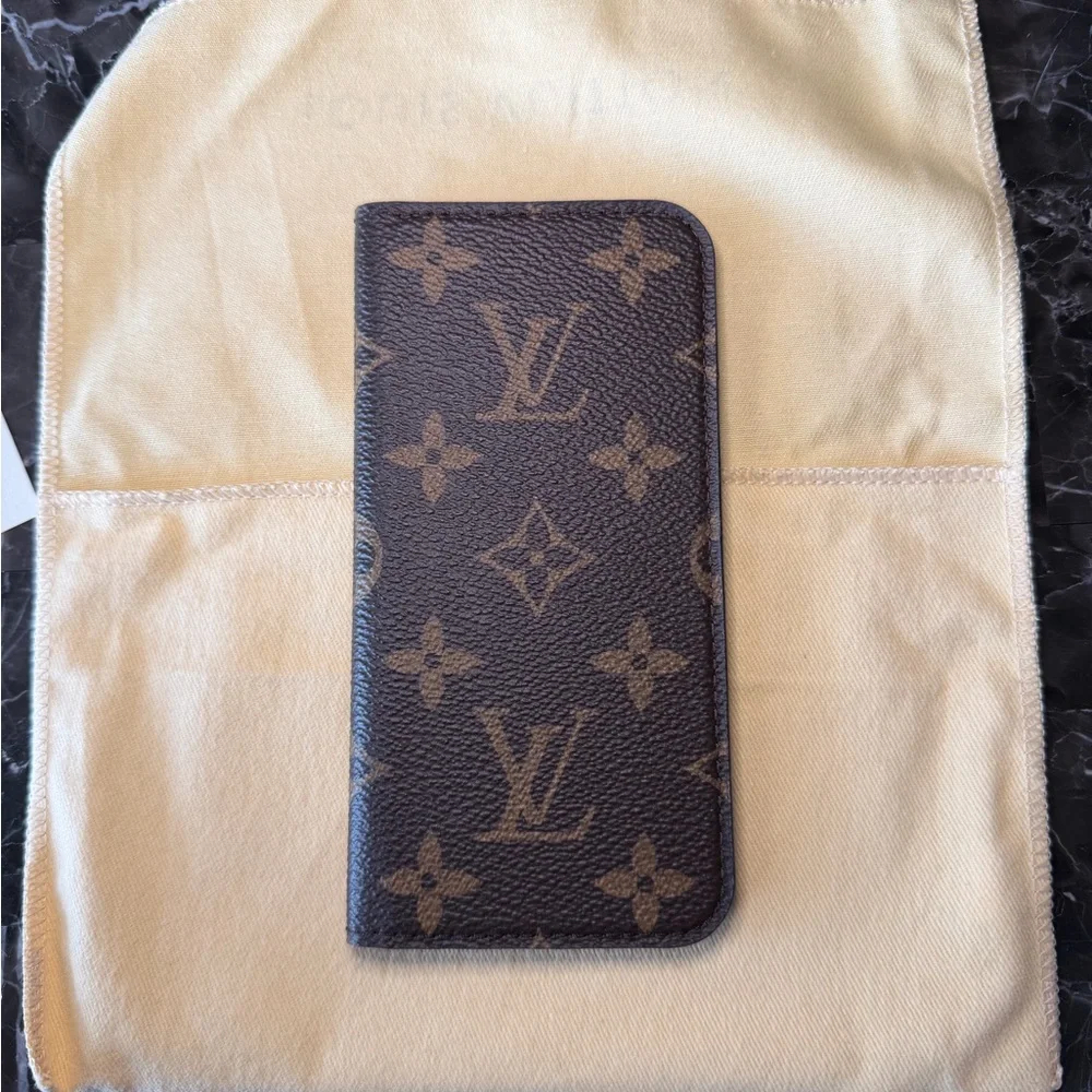 Louis Vuitton Dark Brown Monogram Phone Case